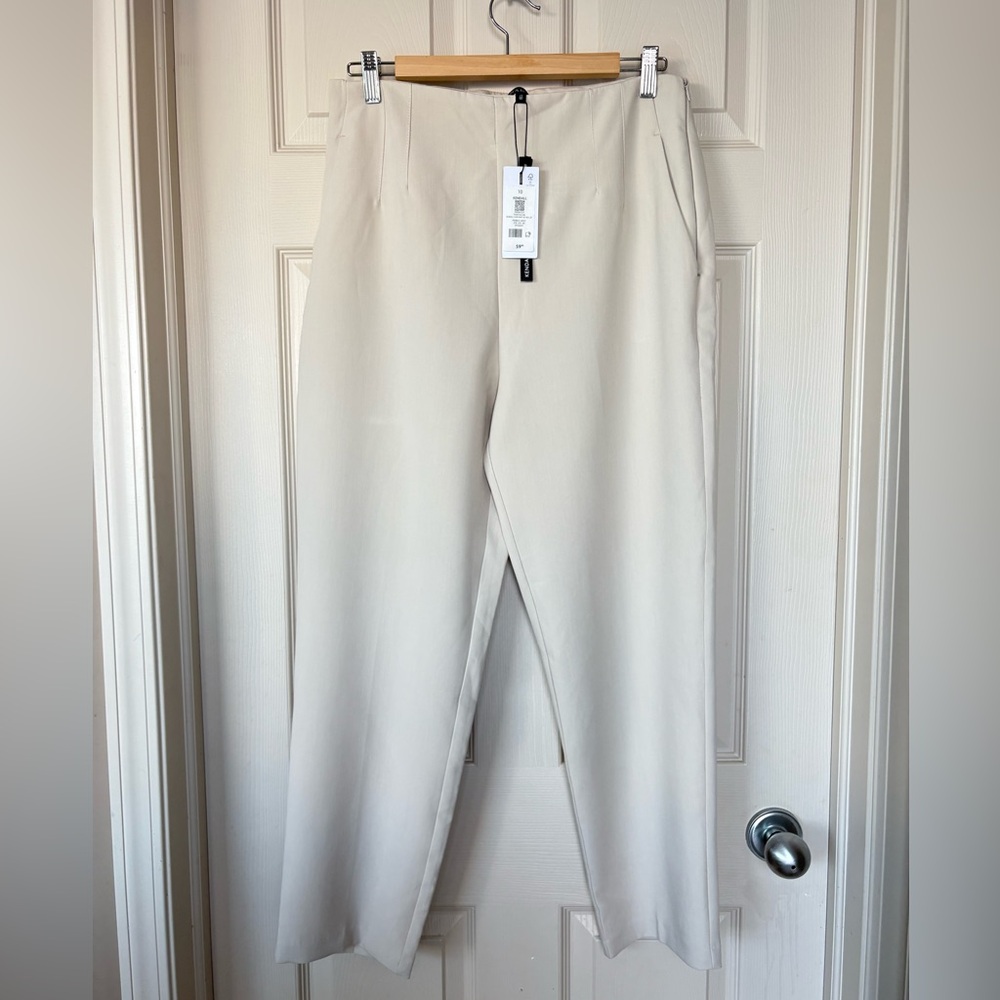 NWT Dynamite KENDALL SLIM PANT W/ SIDE ZIP